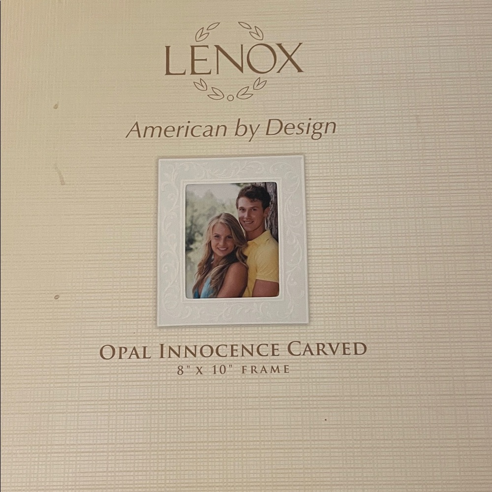 Lenox Opal Innocence Carved White Frame